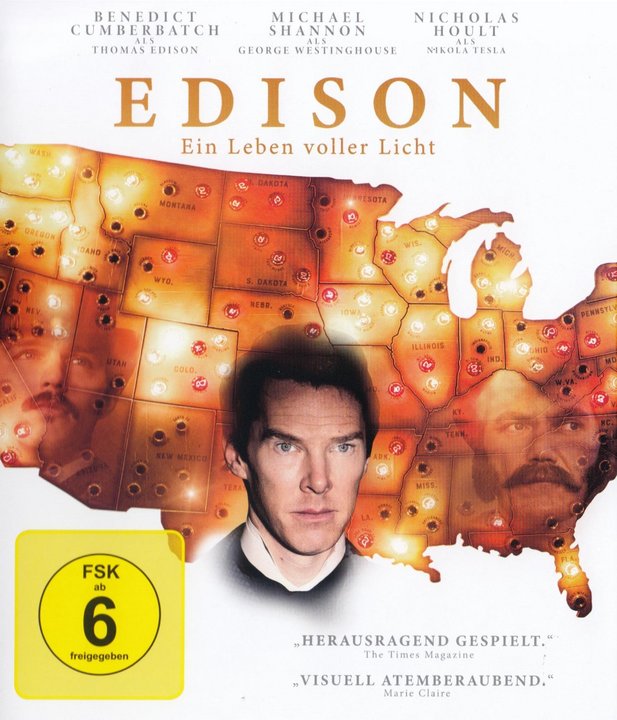 Edison - Ein Leben voller Licht (Blu-ray), gebraucht