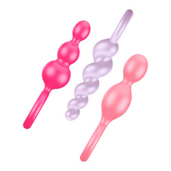 Satisfyer Booty Call aus Silikon, 13,5   14 cm, 3 Teile