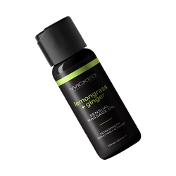 Sensual Massage Oil Lemongrass Ginger, 120 ml