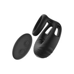 Ramrod - Strong Vibrating Cockring with Remote, 3,4   7 cm