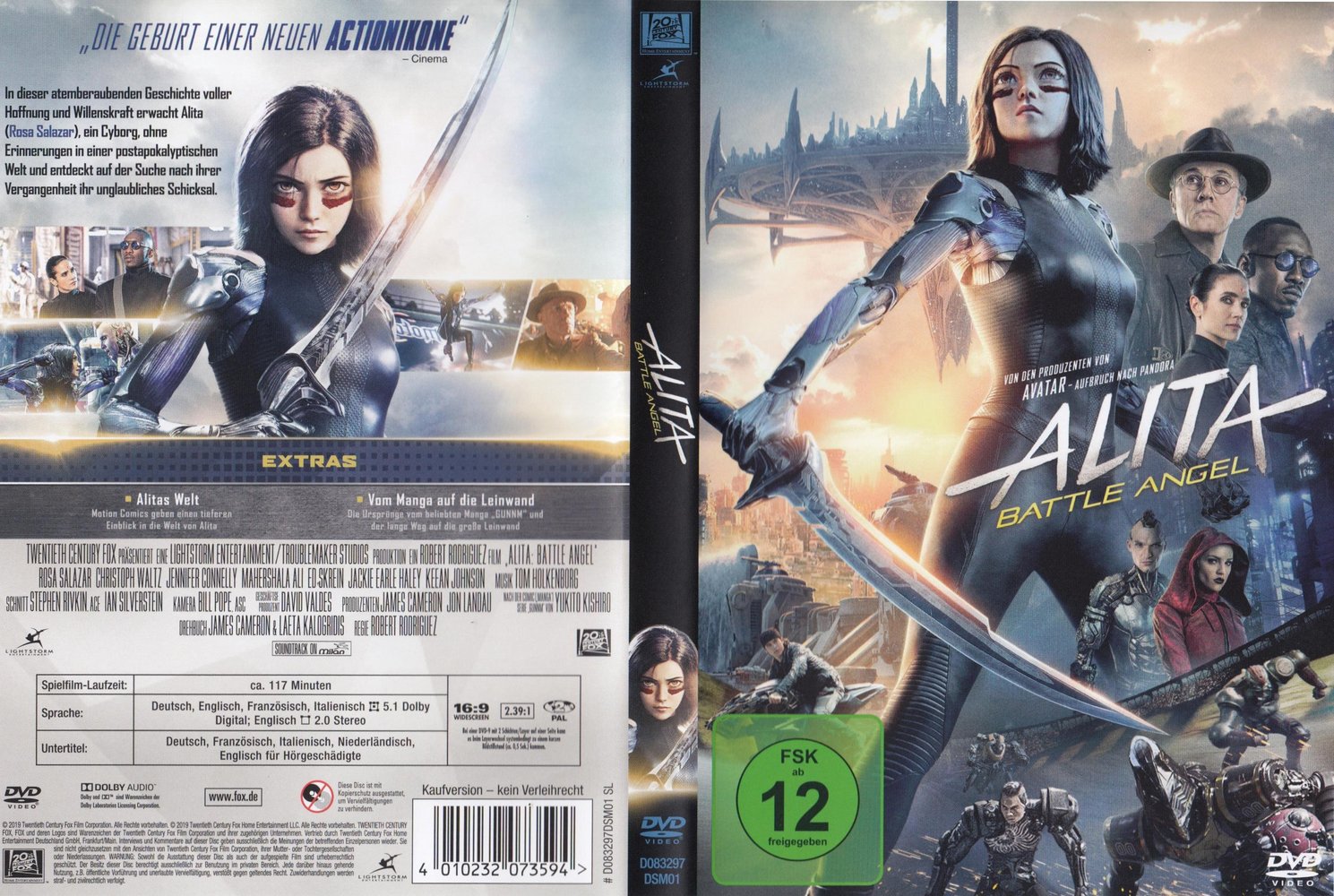 Alita - Battle Angel: DVD oder Blu-ray leihen 