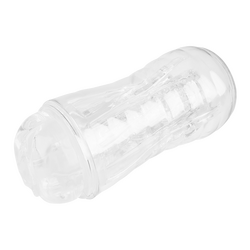Transparenter Vagina-Masturbator, 17,3 cm
