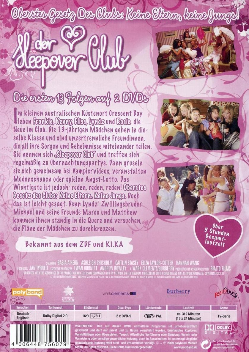 Der Sleepover Club Staffel 1 Folge 2 Der Sleepover Club - Staffel 1: DVD oder Blu-ray leihen - VIDEOBUSTER.de