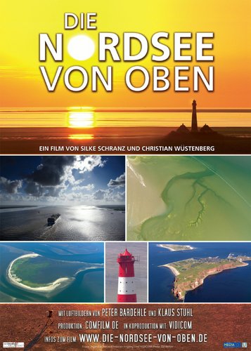 Die Nordsee von oben - Poster 1