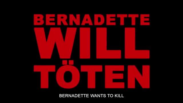 Bernadette will töten - Trailer - Englisch - SD