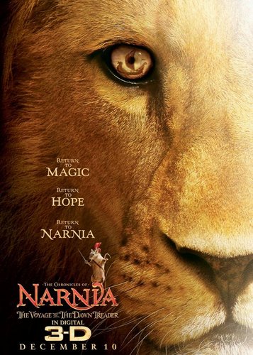 Die Chroniken von Narnia 3 - Die Reise auf der Morgenröte - Poster 3
