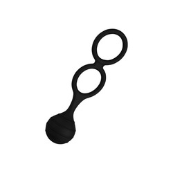 Penis- und Hodengewicht aus Silikon, 3,4   5,4 cm