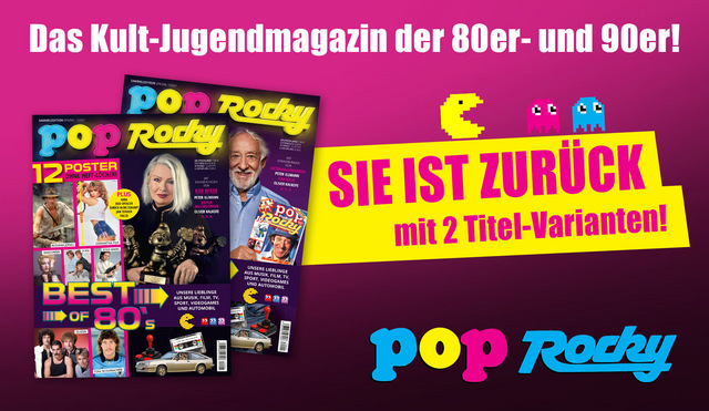 POP Rocky ist zurück!: Das Kult-Jugendmagazin der 80er und 90er