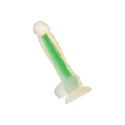Radiant - Glow in the Dark Dildo, 17,5 cm