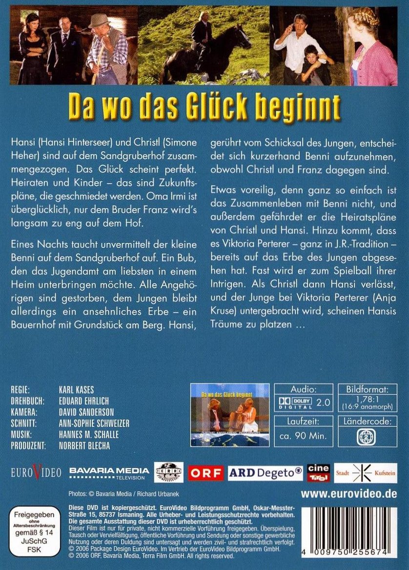 da wo das glГјck beginnt da wo das glГјck beginnt