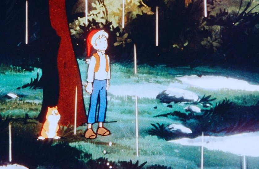 Die Wunderbare Reise Des Kleinen Nils Holgersson Mit Den Wildgänsen