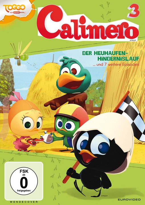 Calimero 3 - Der Heuhaufen-Hindernislauf (neu - ovp)