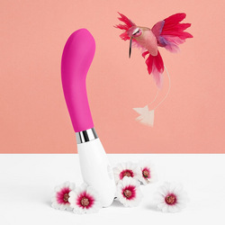 G Punkt Vibrator aus Silikon, 21 cm
