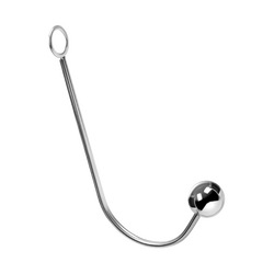 Edelstahl-Analhaken mit Kugel, 37 cm