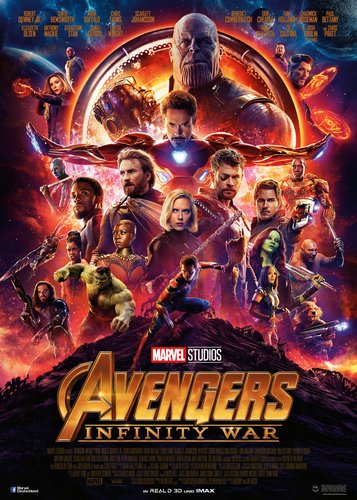 Avengers 3 - Infinity War - Poster 1