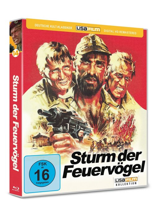 Sturm der Feuervögel (7 dreckige Teufel) - Lisa Film Kollektion #14 - Weltpremiere auf Blu-ray Disc - Söldner-Action mit Ivan Rassimov und Sieghardt Rupp (UNCUT) (Blu-ray Disc)