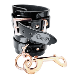 High Gloss Bondage Ankle Cuffs