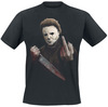 Halloween Michael Myers - Middle Finger powered by EMP (T-Shirt)