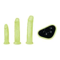 Glow in the Dark - Pegging Kit, 4-teilig