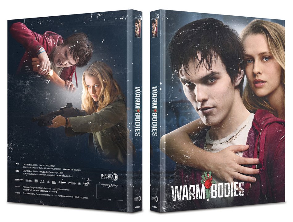 Warm Bodies Mediabook Covver C (Blu-ray Disc)