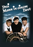 Drei Mann in einem Boot