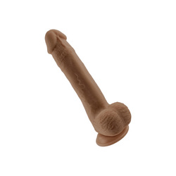 7" Natural Feel Flexskin Dildo, 23,5 cm