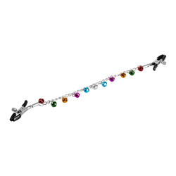 Nippelklemmen mit bunten Glöckchen