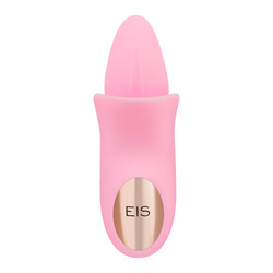 Silikon-Auflegevibrator mit Zunge, 12 cm