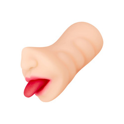 Flexibler Oral-Masturbator, 12 cm