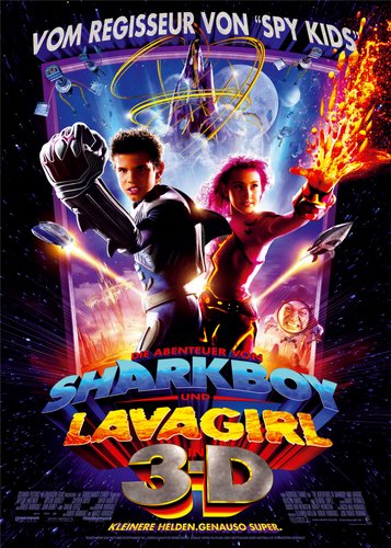 Die Abenteuer von Shark Boy und Lava Girl - Poster 1