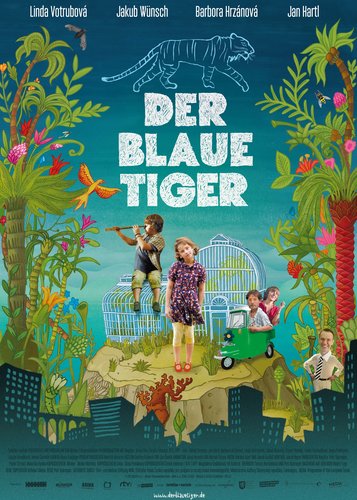 Der blaue Tiger - Poster 1
