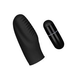 Silikon-Fingervibrator, 7,5 cm