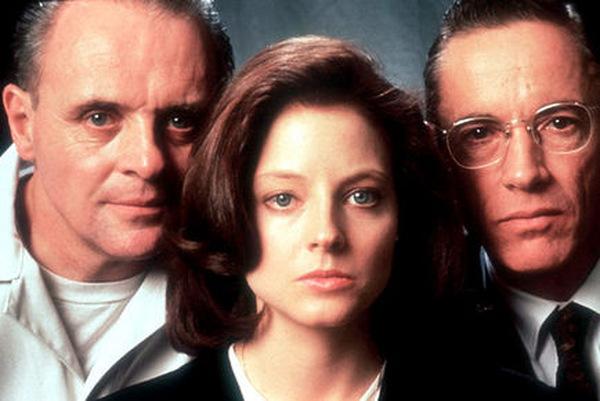 Anthony Hopkins, Jodie Foster und Scott Glenn in 'Das Schweigen der Lämmer' © MGM 1990