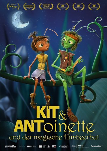 Kit & Antoinette und der magische Himbeerhut - Poster 1