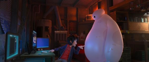 Hiro mit seinem neuen Gefährten 'Baymax' © Disney