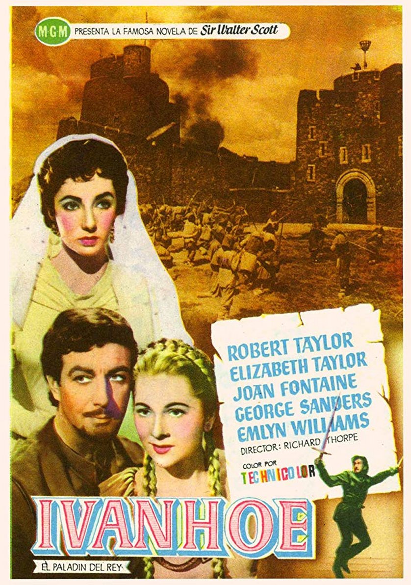 Ivanhoe [Blu-ray 1952] - Édition Collector Import | Film D'aventure Médiévale Avec Robert Taylor | Qualité HD Restaurée