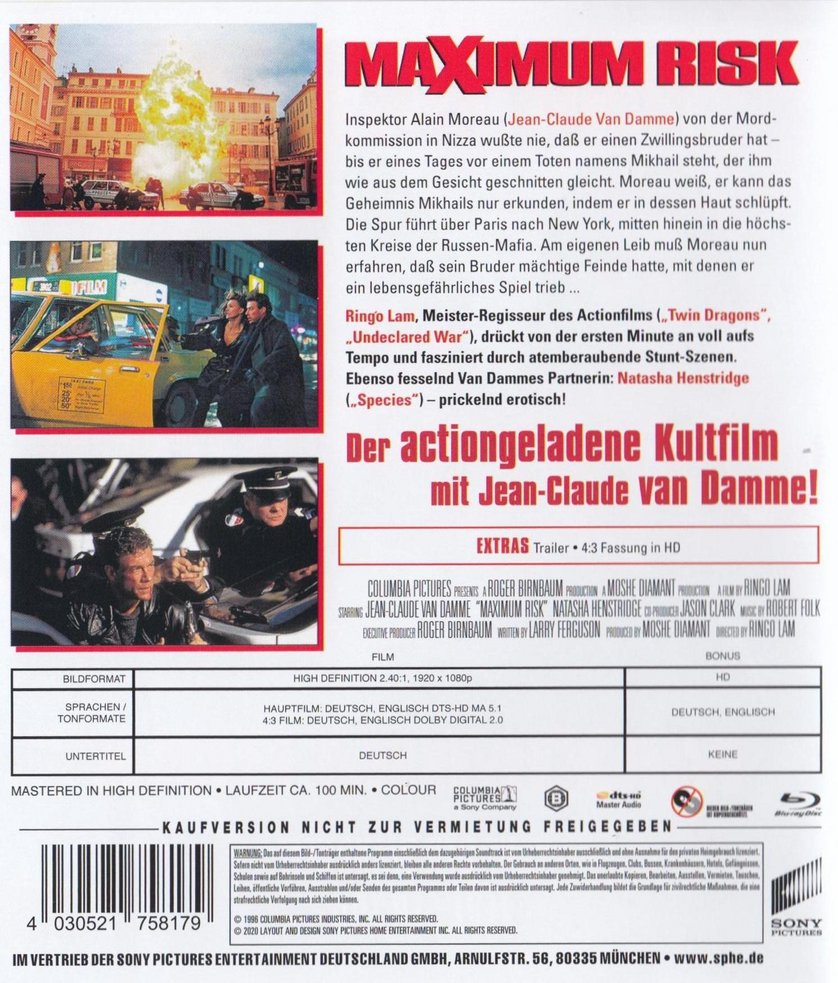Maximum Risk: DVD oder Blu-ray leihen - VIDEOBUSTER.de