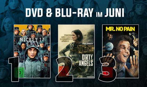 DVD &amp; Blu-ray Charts Juni 2025: WUNDERSCHÖNER und beeindruckend gut - Juni Charts