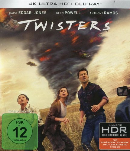 Twisters (4K UHD), gebraucht, ohne Cover