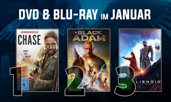 DVD & Blu-ray Charts Januar 2023: Eure Top 10: Die ersten Topfilme des Jahres 2023 stehen fest!