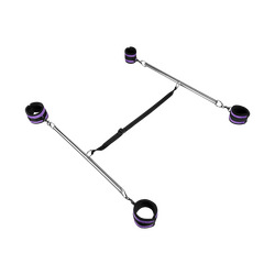 Double Spreader Bar with Soft Cuffs, 4 Teile