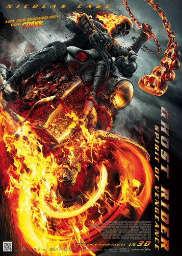 Ghost Rider 2 - Spirit of Vengeance - Poster 1