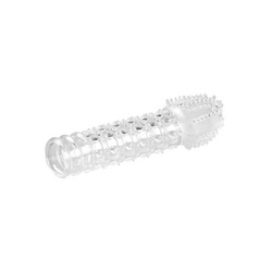 Penishülle mit weichen Noppen, 15 cm