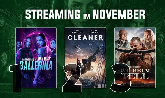 Die Streaming-Charts November 2025: Diese Filmhighlights sind einfach unzertrennlich!