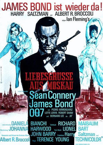 James Bond 007 - Liebesgrüße aus Moskau - Poster 1