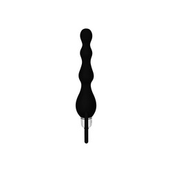 Flexibler Analvibrator aus Silikon, 19 cm