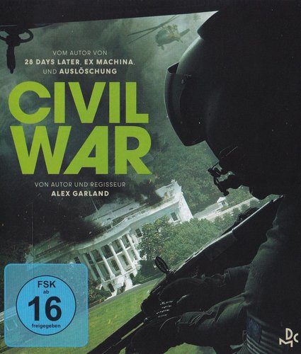 Civil War (Blu-ray), gebraucht, ohne Cover