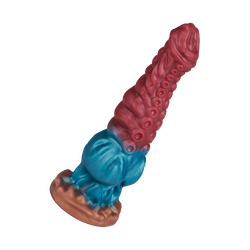 Tentakel-Dildo mit auffälliger Struktur, 24 cm