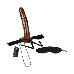 Chocolate Dream Strap-On, 28 cm