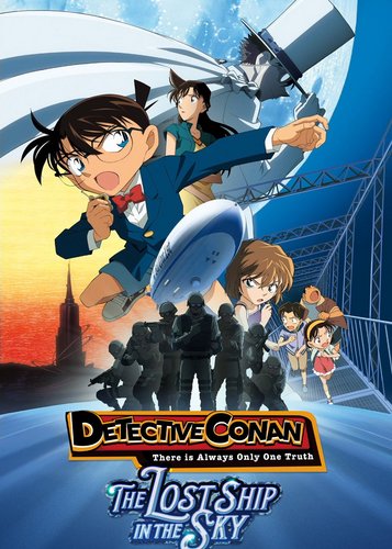 Detektiv Conan - 14. Film: Das verlorene Schiff im Himmel - Poster 2